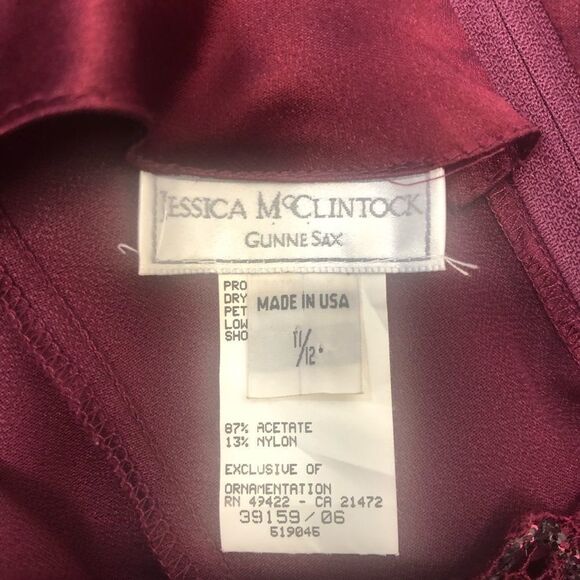 𝅺vintage Jessica McClintock Gunne Sax dress - Picture 11 of 11